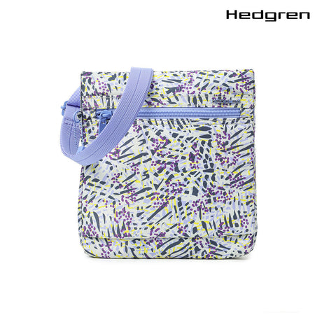 Leonce | Small Vertical Crossover + RFID - Jungle Print