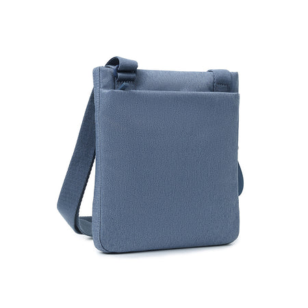 Leonce | Small Vertical Crossover + RFID - Jean Vintage Indigo