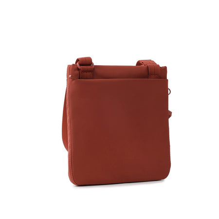 Leonce | Small Vertical Crossover + RFID - Dahlia Red