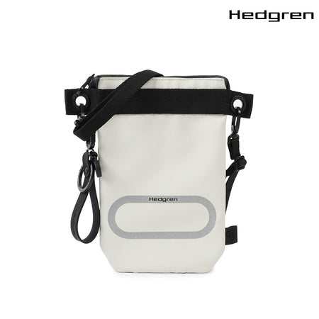 Hedgren Otu Vertical Crossover + RFID OS Bags Coated Vaporous Grey
