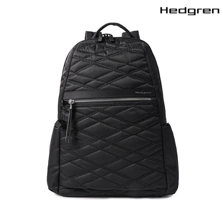 Hedgren Vogue XXL Backpack14In + RFID Bags New Quilt Full Black