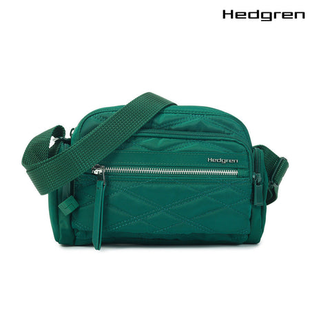 Hedgren Emily Multipocket Crossover + RFID OS Bags New Quilt Varsity Gr
