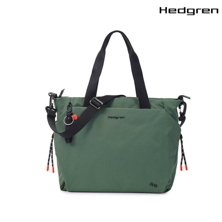 Hedgren Satoshi Tote Bag 14In OS Bags Duck Green
