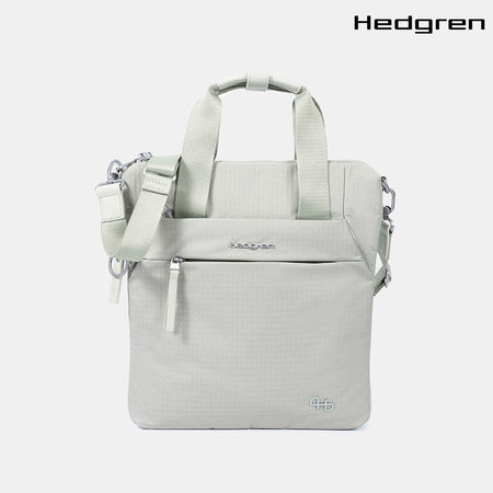Hedgren Roku Vertical Tote Exp 13In + Rfid Os Bags Psywlw Grey