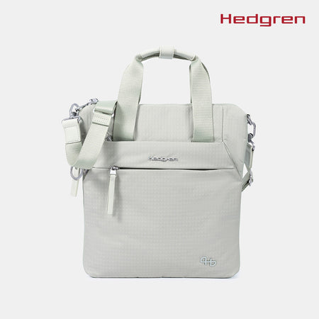 Hedgren Roku Vertical Tote Exp 13In + Rfid Os Bags Psywlw Grey