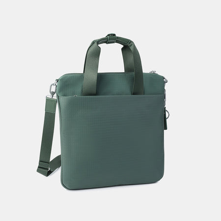 Hedgren Roku Vertical Tote Exp 13In + Rfid Os Bags Duck Green