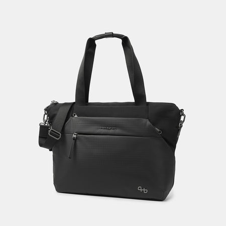 Hedgren Kicho Horizontal Tote Exp 14In + RFID OS Bags Black