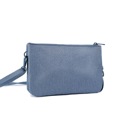 Hedgren Emma 3 Compartment Crossover + RFID OS Bags Jean Vintage Indigo