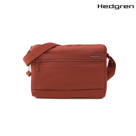 Hedgren Eye M Shoulder Bag Medium + RFID Dahlia Red