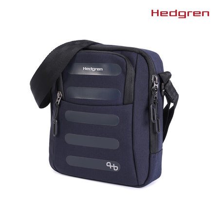 Hedgren Relax Vertical Crossover + RFID OS Bags Peacoat Blue