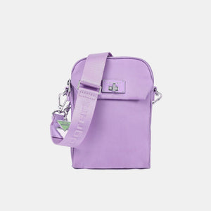 Free Flat Vertical Crossover OS Bag Purple