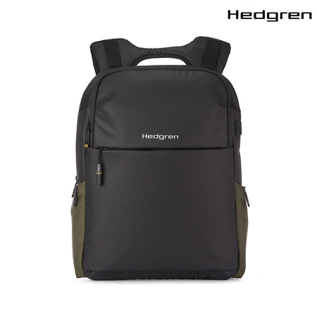 Hedgren Tram 2 Compartment Backpack 15.4IN RFID Urban Jungle Eco