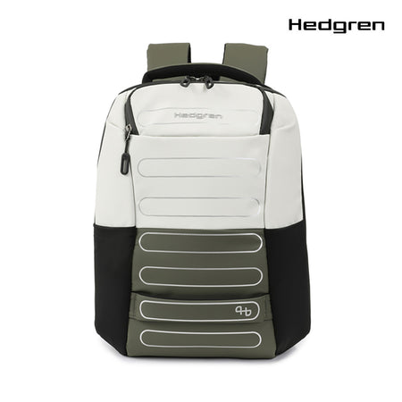 Handle M P | 2 Comp Backpack M 15.6IN + RFID - Vaporous Grey/Olive