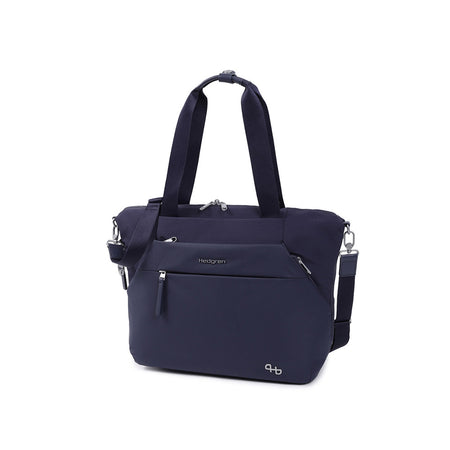 Hedgren Kicho Horizontal Tote Exp 14IN + RFID Peacoat Blue