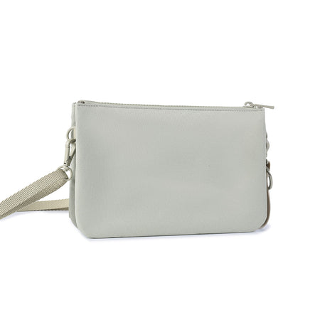 Hedgren Emma 3 Compartment Crossover + RFID OS Bag Jean Psywlw Grey