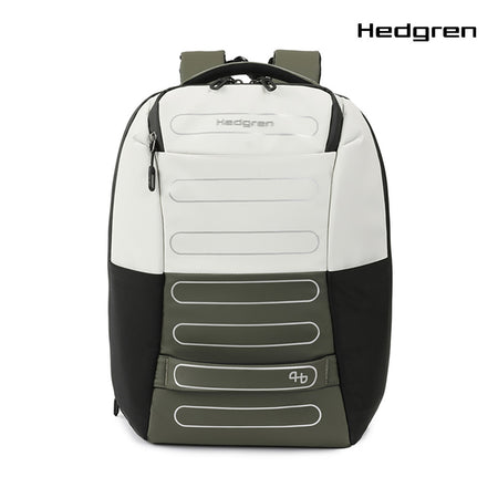 Handle L P | 2 Comp Exp Backpack L 15.6IN + RFID - Vaporous Grey/Olive