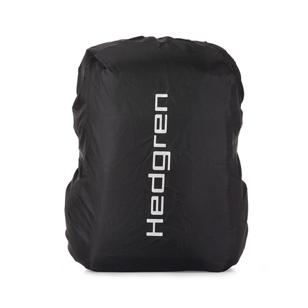Hedgren Suburbanite Overnight Exp Backpack 15.6IN + Rain Cover + RFID Black Eco