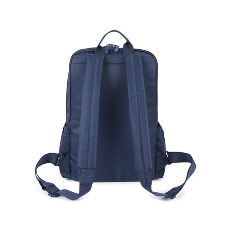 Ava | Square Backpack 15.4IN + RFID - Total Eclipse