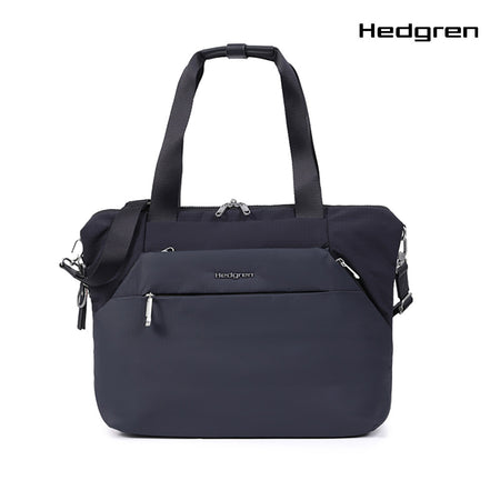 Kicho | Horizontal Tote Exp 14IN + RFID - Vulcan Blue