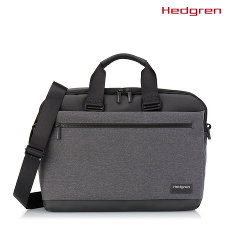 Hedgren Byte 2 Comp + RFID 15.6In Briefcase Stylish Grey