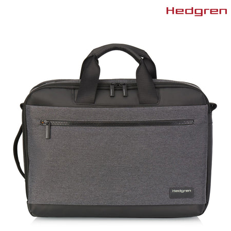 Hedgren Display 3 Way +Rfid 15.6In Briefcase Stylish Grey