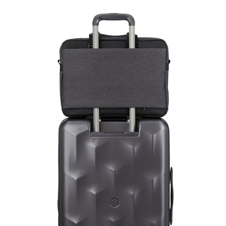 Hedgren Byte 2 Comp + RFID 15.6In Briefcase Stylish Grey